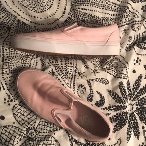 new pink slip on vans